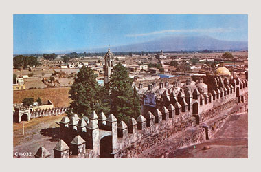 Foto - Postal Cholula, Puebla,Ciudad,No identificada