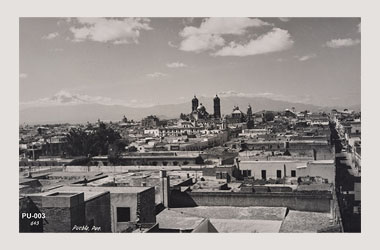 Foto - Postal Puebla, Puebla,Ciudad,1954 aproximada