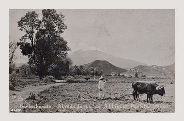 Foto - Postal Atlixco, Puebla,Ciudad,1910 aproximada