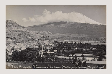 Foto - Postal Atlixco, Puebla,Ciudad,1910 aproximada
