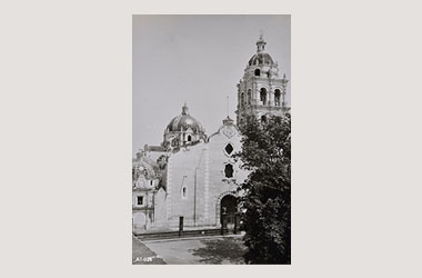 Foto - Postal Atlixco, Puebla,Iglesia de la Natividad,No identificada