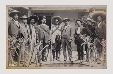 Foto - Postal Atlixco, Puebla,Zócalo,1911 aproximada