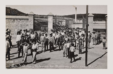 Foto - Postal Metepec, Atlixco, Puebla,Fábrica,1912 aproximada