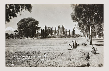 Foto - Postal Cholula, Puebla,Santuario de Guadalupe,No identificada