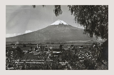 Foto - Postal Cholula, Puebla,Volcán,No identificada