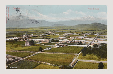 Foto - Postal Cholula, Puebla,Ciudad,1913 aproximada