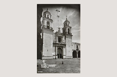 Foto - Postal Cholula, Puebla,Santuario de los Remedios,No identificada