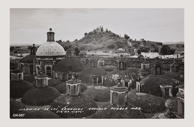 Foto - Postal Cholula, Puebla,Capilla Real,No identificada