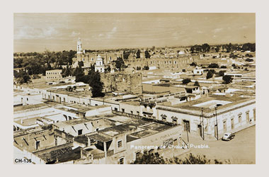 Foto - Postal Cholula, Puebla,Ciudad,No identificada