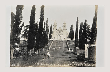 Foto - Postal Cholula, Puebla,Iglesia de Guadalupe,No identificada