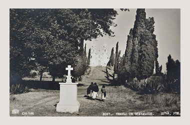 Foto - Postal Cholula, Puebla,Iglesia de Guadalupe,No identificada