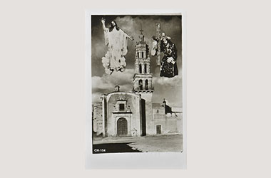 Foto - Postal Cholula, Puebla,Iglesia,No identificada