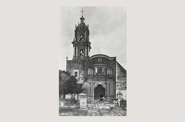 Foto - Postal Sta. María Tonantzintla, Cholula, Puebla,Iglesia de Santa María Tonantzintla,No identificada