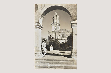 Foto - Postal Sta. María Tonantzintla, Cholula, Puebla,Iglesia de Santa María Tonantzintla,No identificada