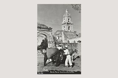 Foto - Postal Sta. María Tonantzintla, Cholula, Puebla,Iglesia de Santa María Tonantzintla,No identificada