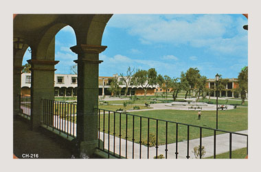 Foto - Postal Cholula, Puebla,Universidad de las Américas,1970 - 1973 aproximada