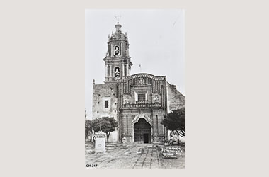 Foto - Postal Sta. María Tonantzintla, Cholula, Puebla,Iglesia de Sta. María Tonantzintla,No identificada