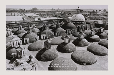 Foto - Postal Cholula, Puebla,Capilla Real,No identificada