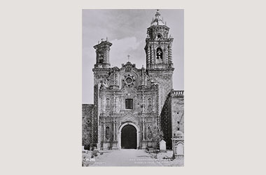 Foto - Postal San Francisco Acatepec, Cholula, Puebla,Iglesia de San Francisco Acatepec.,No identificada