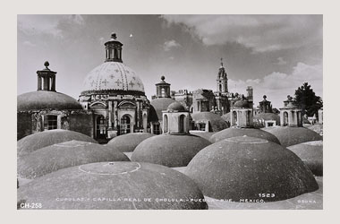 Foto - Postal Cholula, Puebla,Capilla Real,No identificada