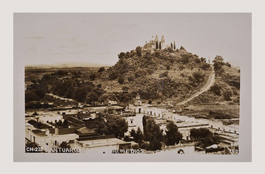 Foto - Postal Cholula, Puebla,Iglesia de los Remedios,No identificado