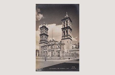 Foto - Postal Puebla, Puebla,Catedral,No identificada