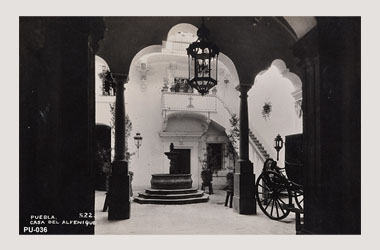 Foto - Postal Puebla, Puebla,Casa de Alfeñique,No identificada