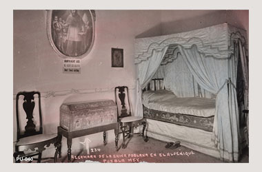 Foto - Postal Puebla, Puebla,Casa de Alfeñique. Interior,No identificada