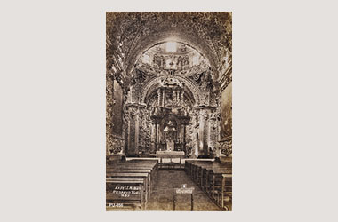 Foto - Postal Puebla, Puebla,Capilla del Rosario,No identificada