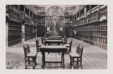 Foto - Postal Puebla, Puebla,Biblioteca Palafoxiana,No identificada