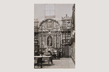 Foto - Postal Puebla, Puebla,Biblioteca Palafoxiana,No identificada