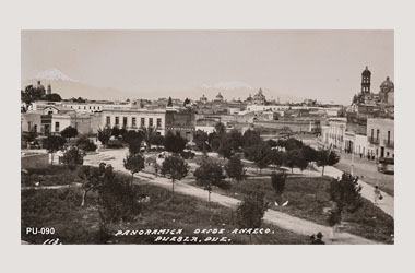 Foto - Postal Puebla, Puebla,Ciudad,1950 aproximada