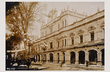 Foto - Postal Puebla, Puebla,Palacio Municipal,No identificada