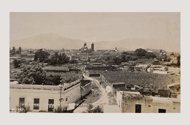 Foto - Postal Puebla, Puebla,Volcanes,1961 aproximada