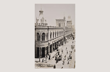 Foto - Postal Puebla, Puebla,Mercado,1900 aproximada