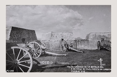 Foto - Postal Puebla, Puebla,Fuerte de Loreto,No identificada