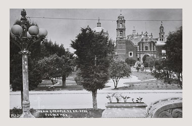 Foto - Postal Puebla, Puebla,Templo de San José,No identificada
