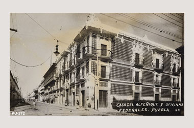 Foto - Postal Puebla, Puebla,Casa de Alfeñique,No identificada