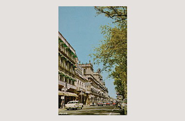 Foto - Postal Puebla, Puebla,Av. Avila Camacho,1970 - 1980 aproximada