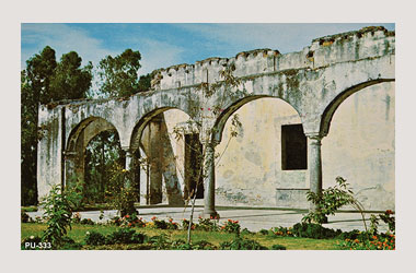Foto - Postal Puebla, Puebla,Fuerte de Guadalupe,1970 - 1980 aproximada