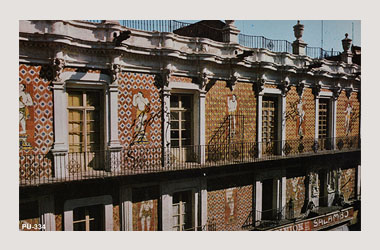 Foto - Postal Puebla, Puebla,Casa de los Muñecos,1970 - 1980 aproximada
