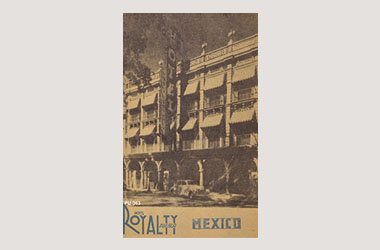 Foto - Postal Puebla, Puebla,Hotel Royalty,1940 - 1950 aproximada