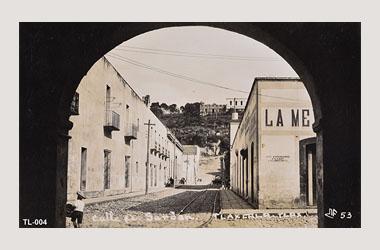 Foto - Postal Tlaxcala, Tlaxcala,Calle A. Serdán,No identificada