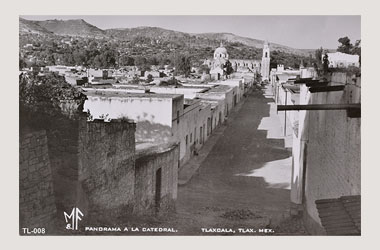 Foto - Postal Tlaxcala, Tlaxcala,Catedral,No identificada