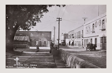 Foto - Postal Huamantla, Tlaxcala,Zócalo,1940 - 1950 aproximada