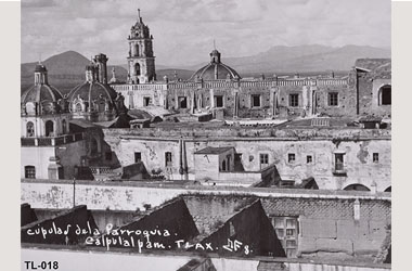Foto - Postal Calpulalpan, Tlaxcala,Iglesia,No identificada