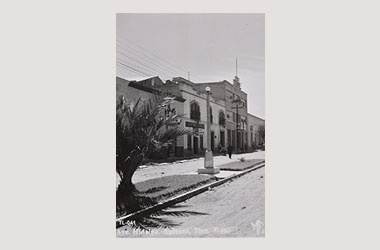 Foto - Postal Apizaco, Tlaxcala,Ave. Hidalgo,No identificada