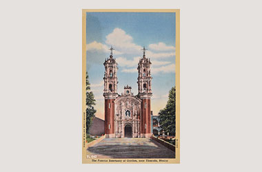 Foto - Postal Ocotlán, Tlaxcala,Santuario de Ocotlán,No identificada